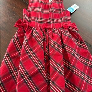 Carter's Red Plaid Kids Dress
